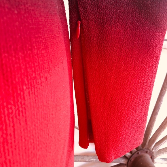 JONATHAN SAUNDERS Ombré All Season Wool Dress NICE - Picture 8 of 8